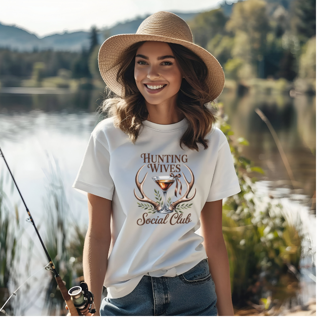 Hunting Wives Social Club t=shirt