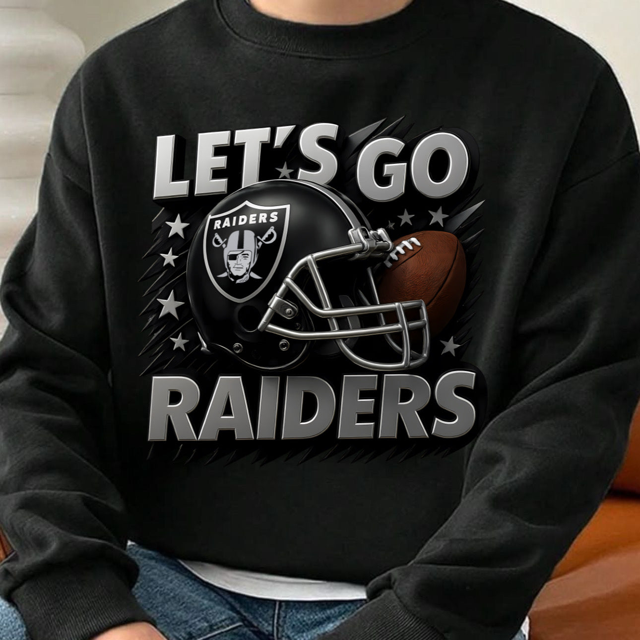 LETS GO FOOTBALL  SWEATSHIRT