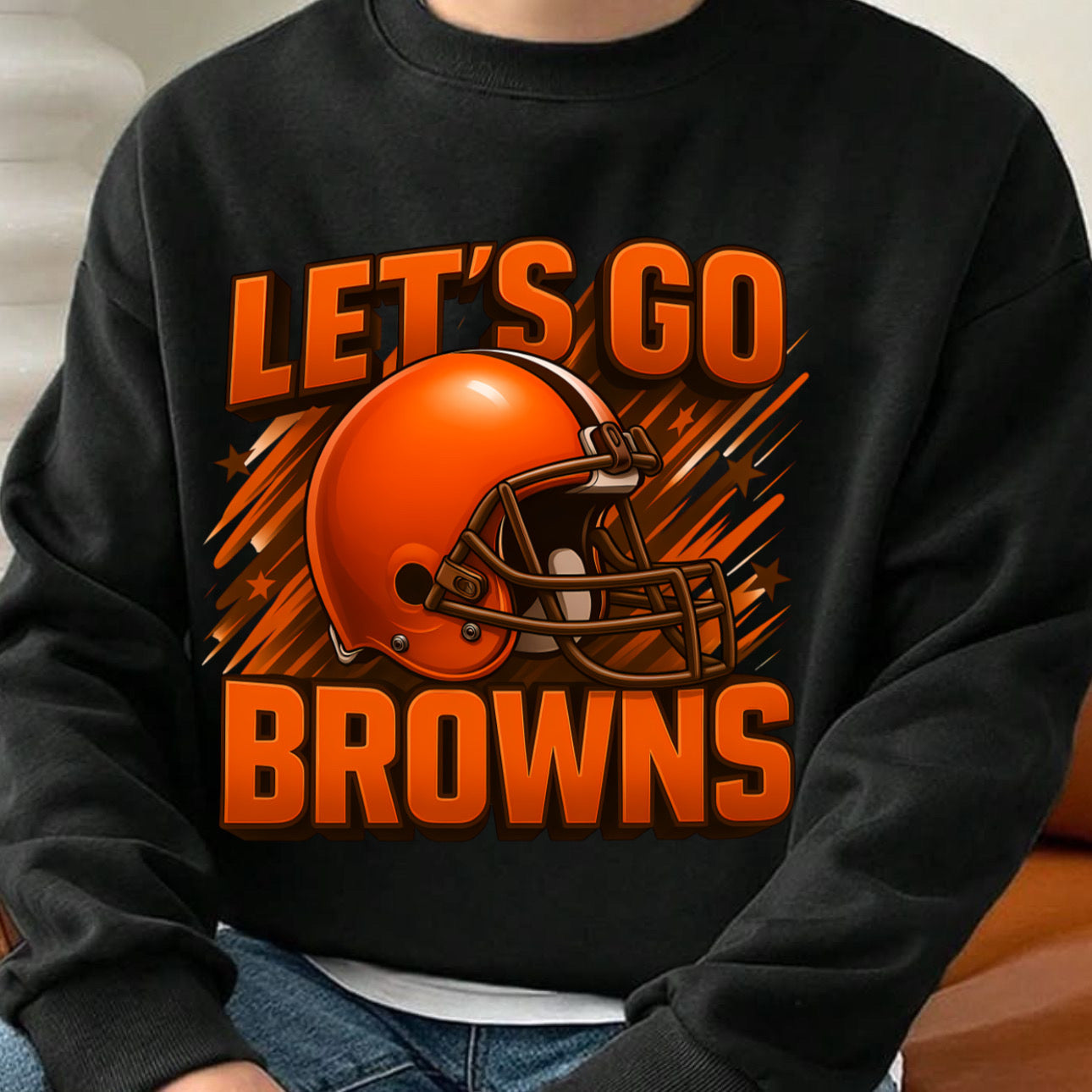 LETS GO FOOTBALL  SWEATSHIRT