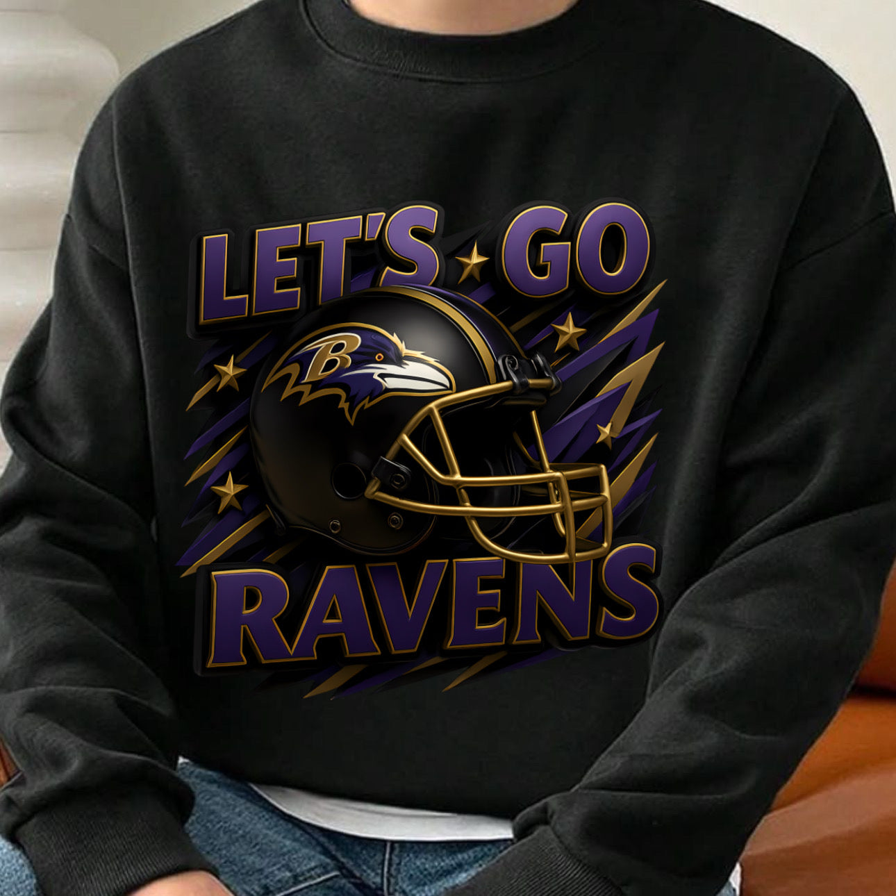 LETS GO FOOTBALL  SWEATSHIRT