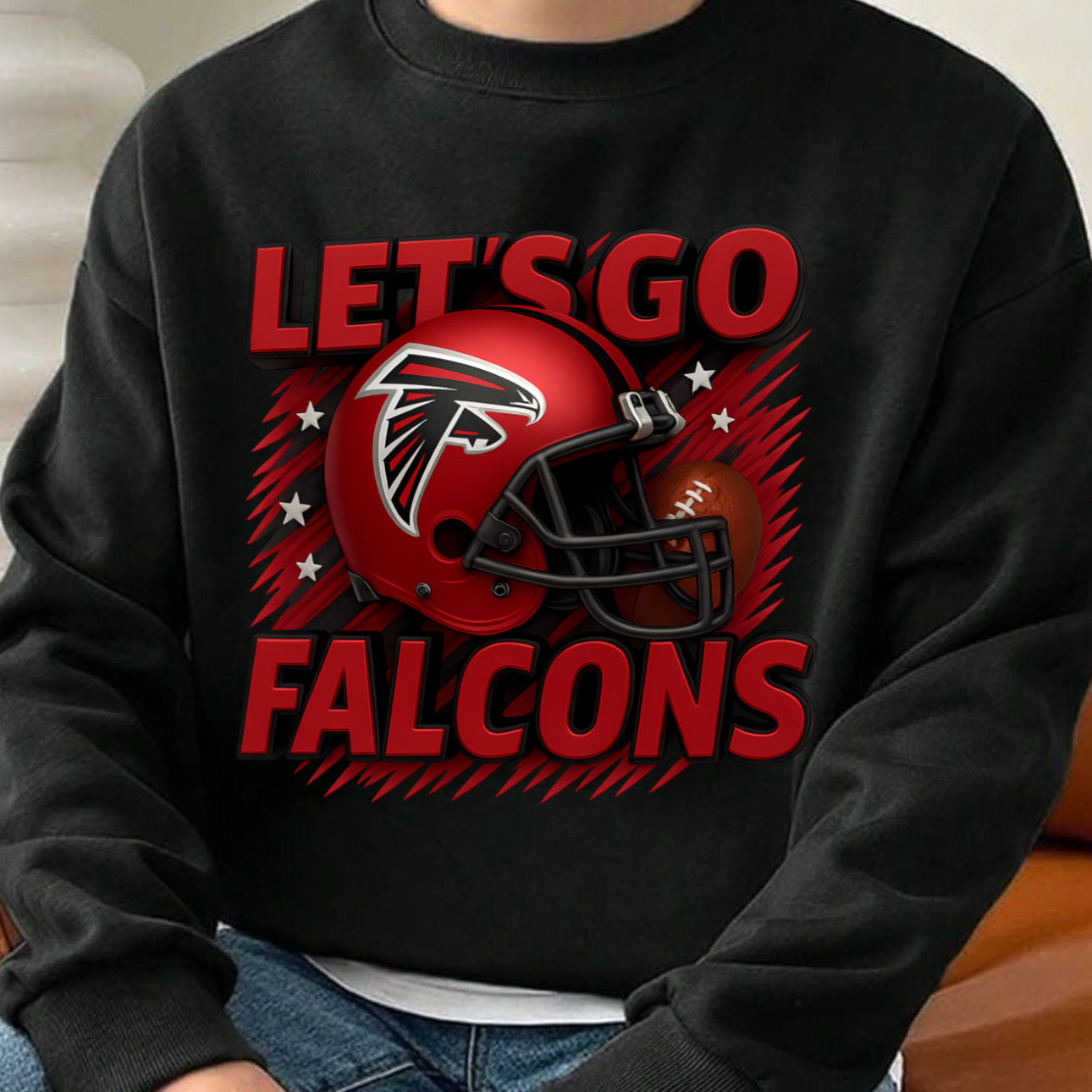 LETS GO FOOTBALL  SWEATSHIRT