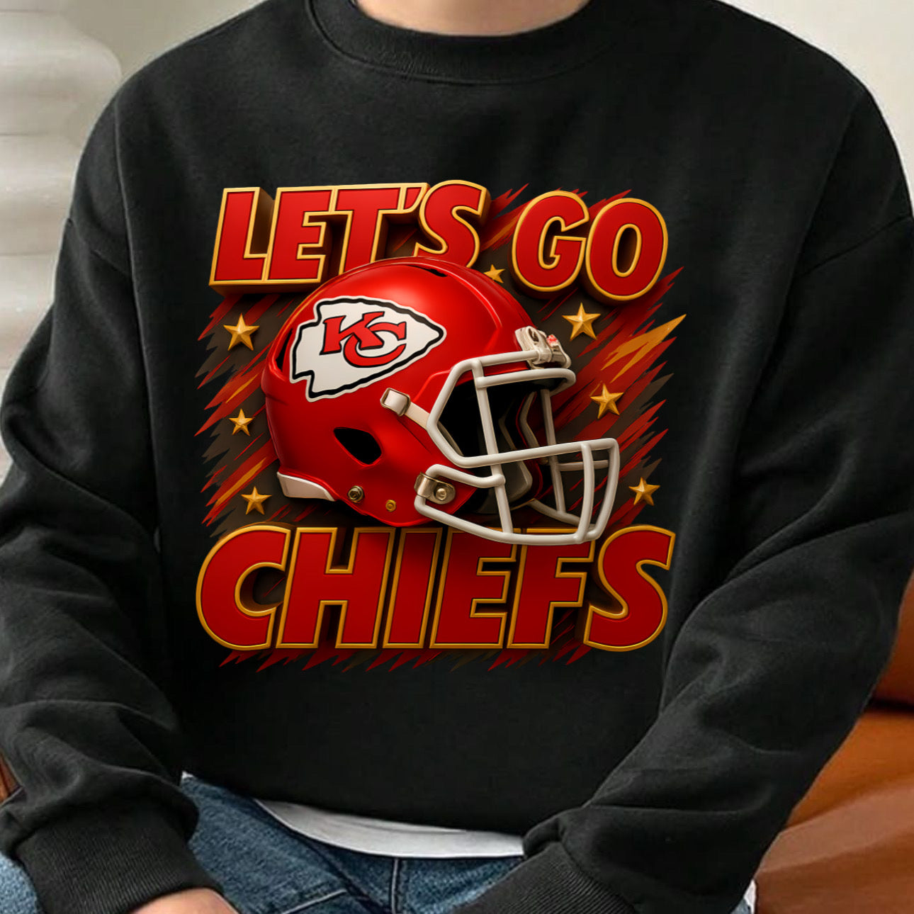 LETS GO FOOTBALL  SWEATSHIRT