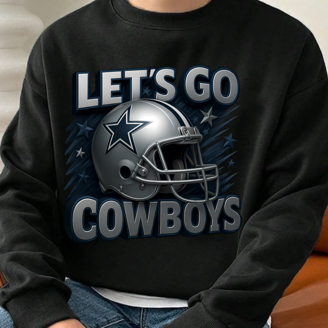 LETS GO FOOTBALL  SWEATSHIRT