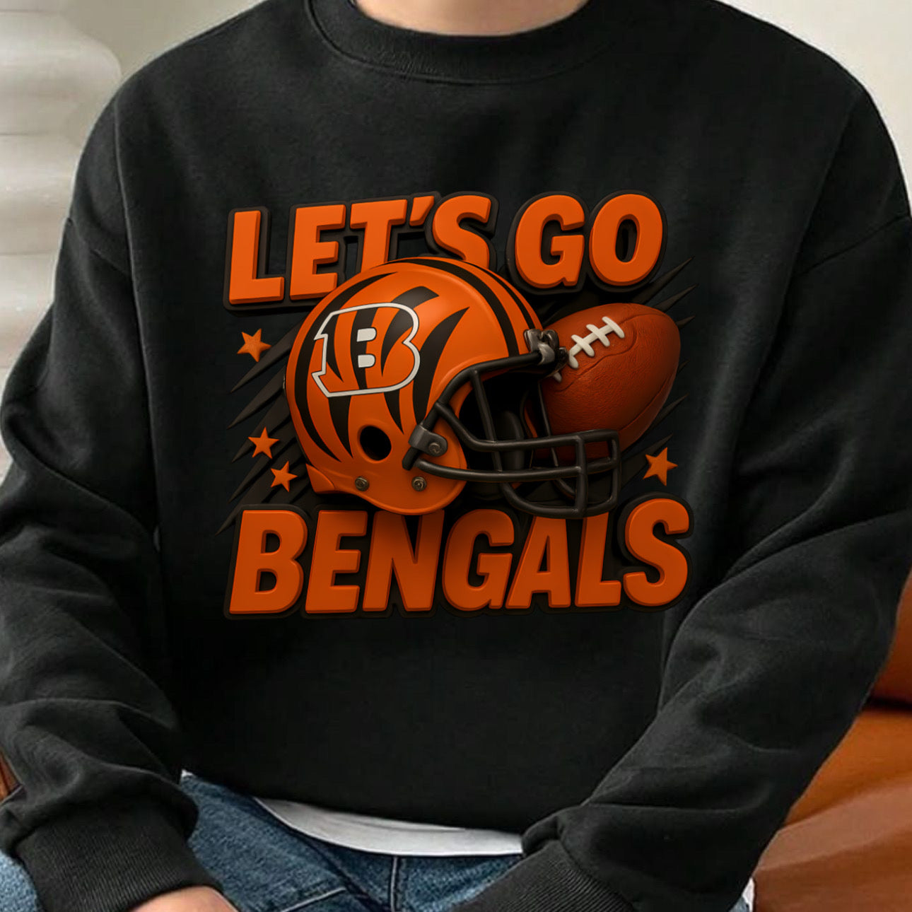 LETS GO FOOTBALL  SWEATSHIRT