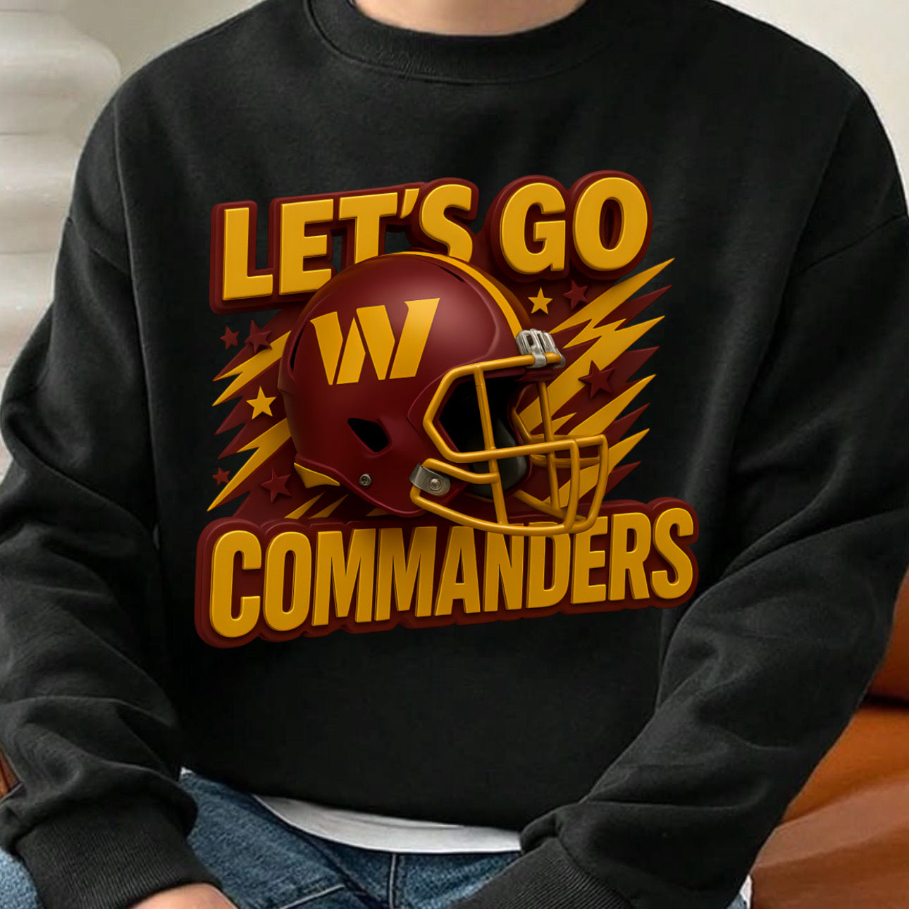 LETS GO FOOTBALL  SWEATSHIRT