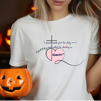 "“I wasn’t made just for duty — I was called for destiny in Christ,"