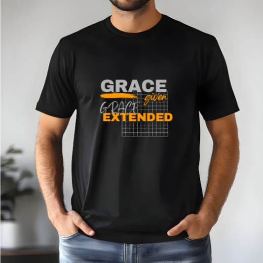 GRACE GIVEN GRACE EXTENDED TSHIRT